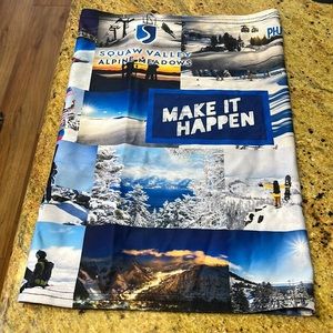 Neck gaiter Squaw valley/alpine meadows